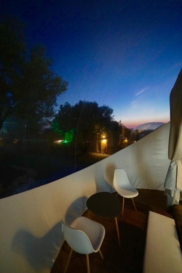Bubble Tent Hotel Nea Moudania Bagian luar foto