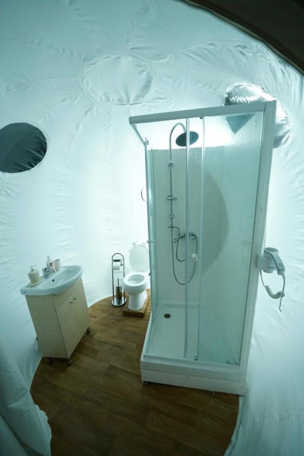 Bubble Tent Hotel Nea Moudania Bagian luar foto