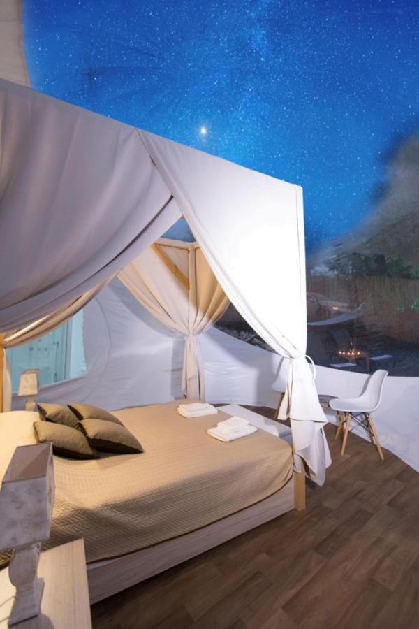 Bubble Tent Hotel Nea Moudania Bagian luar foto