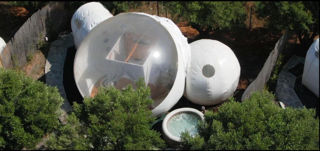 Bubble Tent Hotel Nea Moudania Bagian luar foto