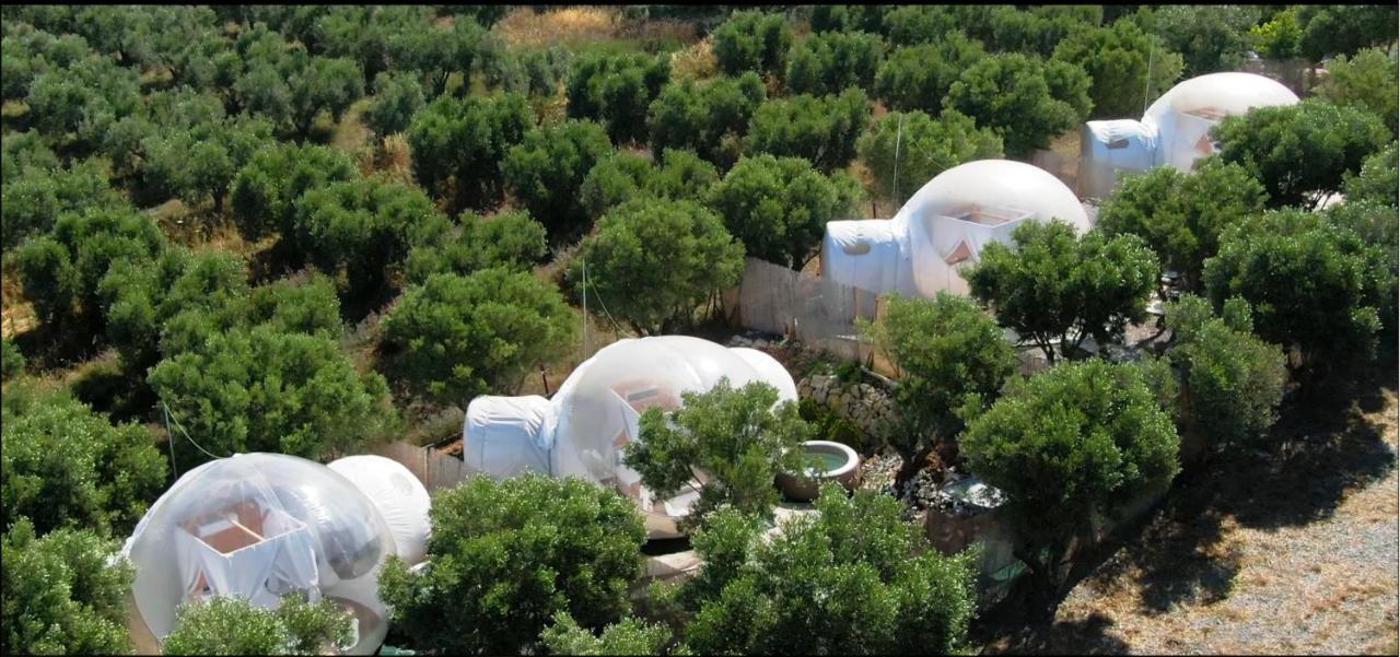 Bubble Tent Hotel Nea Moudania Bagian luar foto